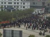 China: Thousands Protest Stop Construction Blue Ocean Chemical Plant