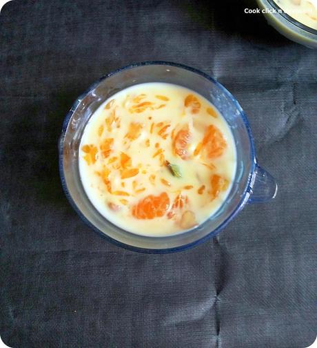 Komola kheer(kheer with orange and reduced milk)