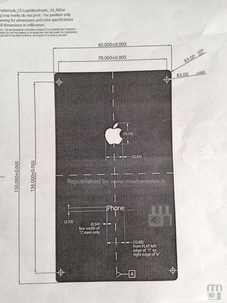 iPhone 6 Alleged Leaked Dimensions