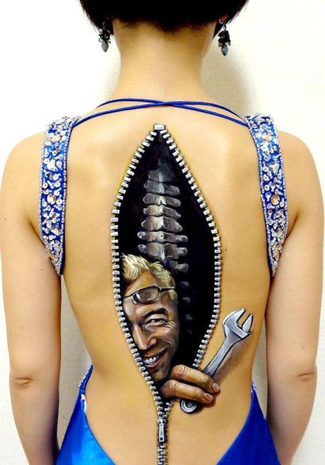 My Body My Rights   Body Paintings by Hikaru Cho