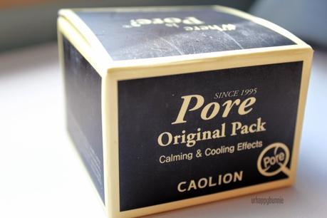 Caolion Pore Original Pack Review
