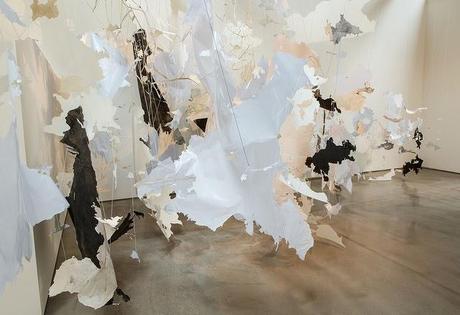 paper arts | paper art installation