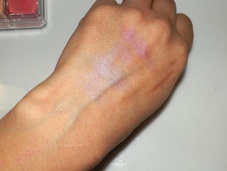 The Body Shop Shimmer Cubes Hot Pink Swatches