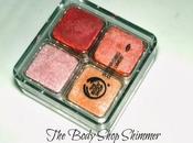 Body Shop Shimmer Cubes Pink Swatches