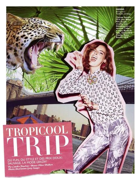 Marine Van Outryve For Grazia Magazine, France, March 2014