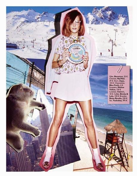 Marine Van Outryve For Grazia Magazine, France, March 2014