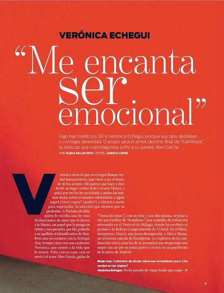 Veronica Echegui For Mujer Hoy Magazine, Spain, March 2014