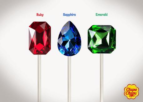 Chupa Chups releases limited edition precious stone lollipops into worldwide distribution