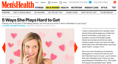 Men's Health 5 Ways She Plays Hard to Get