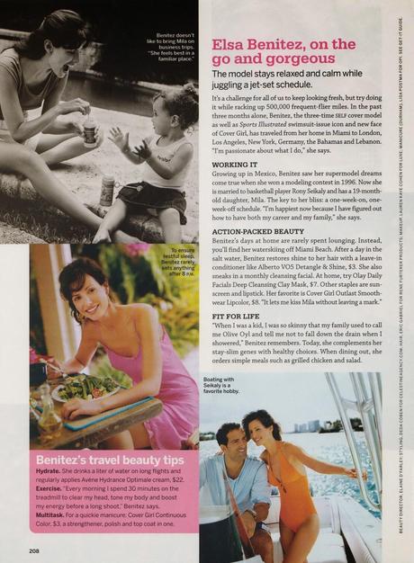Elsa Benitez For Shape Magazine, US, April 2004