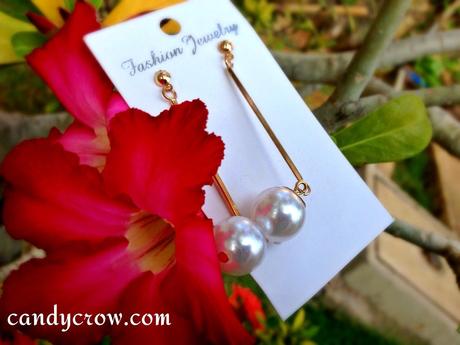 March Fab Bag Review pearl earring