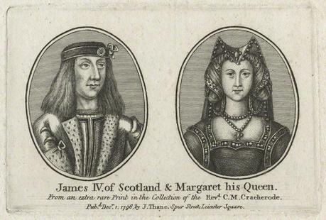 NPG D23903; King James IV of Scotland and Queen Margaret published by John Thane