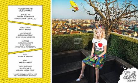 Vera H by Lior Susana for Fashion & Beauty magazine April/May 2014