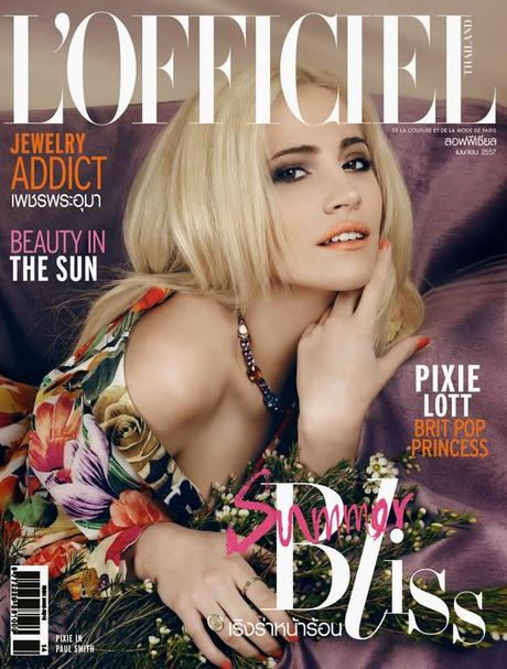 Pixie Lott by Arseto Adiputra for L'Officiel Magazine, Thailand, April 2014 