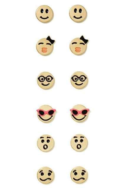 nasty-gal-emoji-stud-earrings