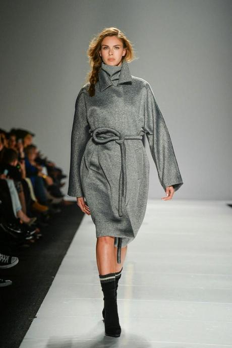 grey wool coat