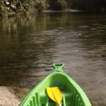 Taking the kayak for a spin on the Mossman River