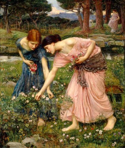 http://www.johnwilliamwaterhouse.com/pictures/gather-ye-rosebuds-1909/