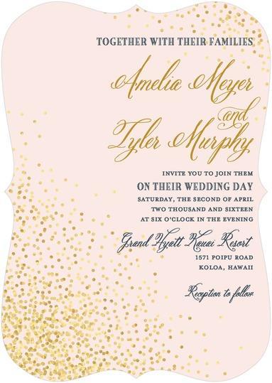 Wedding Invitation by East Six Designs for Wedding Paper Divas featuring Belluccia calligraphy font Belluccia Calligraphy Font, Belluccia Bold Calligraphy Font, Calligraphy Fonts, Script fonts, Cursive Fonts, Fonts, Fancy Fants, Wedding Fonts, Fonts for invitations, fonts for Bridal Shower Invitations, Fonts for Baby Shower Invitations, Best Selling fonts, Most popular fonts, Bold fonts, Fancy letters, Fancy alphabets, Invitation fonts, Wedding Paper Divas, Pink and Gold Invitation, DIY Wedding, DIY Invitations, Thank you Card