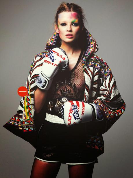 Natalie Siodmiak by David Bellemere For Vogue Magazine, Turkey, April
2014
