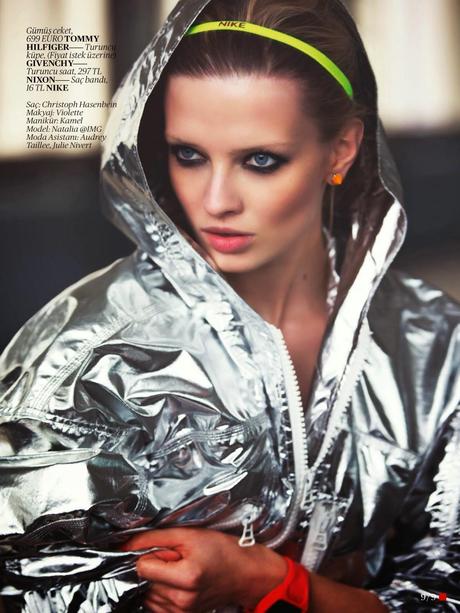Natalie Siodmiak by David Bellemere For Vogue Magazine, Turkey, April 2014