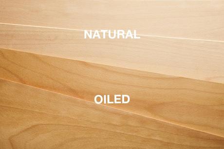 Wood Options - Natural and Oiled