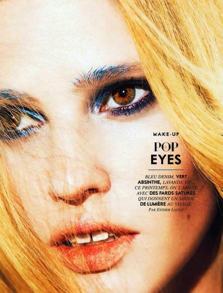 Lara Stone for Glamour Magazine, France, May 2014