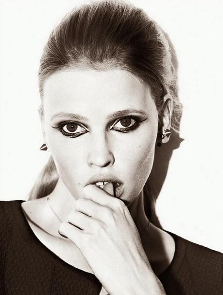 Lara Stone for Glamour Magazine, France, May 2014