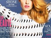 Lara Stone Glamour Magazine, France, 2014