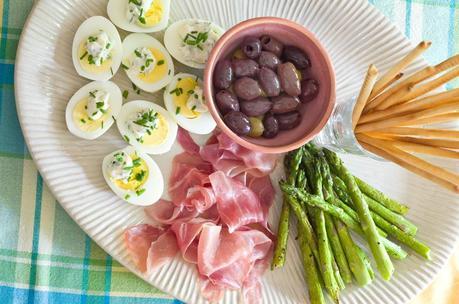 2. Asparagus Entree platter