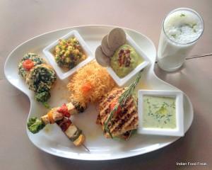 European Navratri Platter