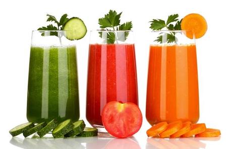 Reducing weight with Juices and soups 