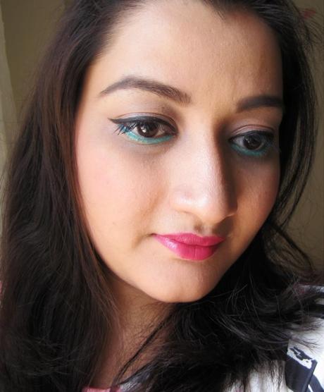 quick and easy makeup with pop of color spring 2014 makeup