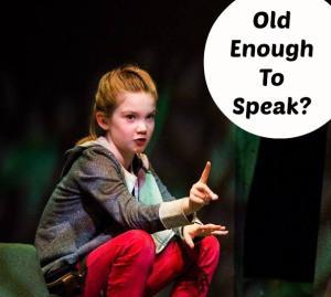 Old Enough To Speak? | LazyHippieMama.com
