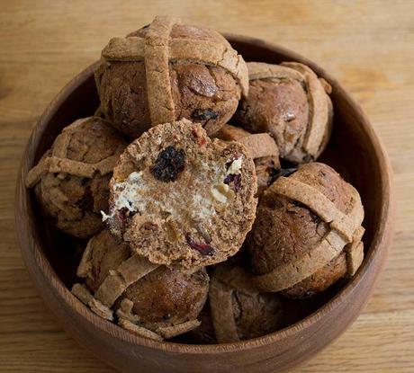 Rye & Wholemeal Hot Cross Buns