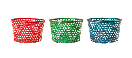 Basket Shade- via IKEA