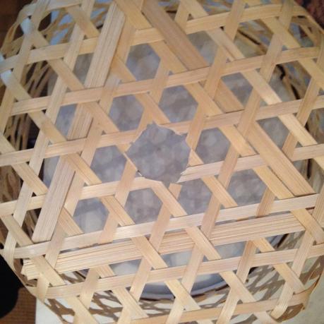 Basket Shade- via IKEA