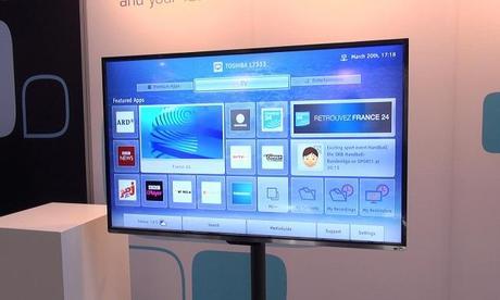 Best Smart TVs of 2014 Toshiba Cloud TV