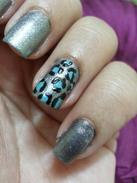 NOTD! Animal Print Nailart