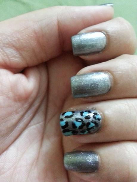 NOTD! Animal Print Nailart