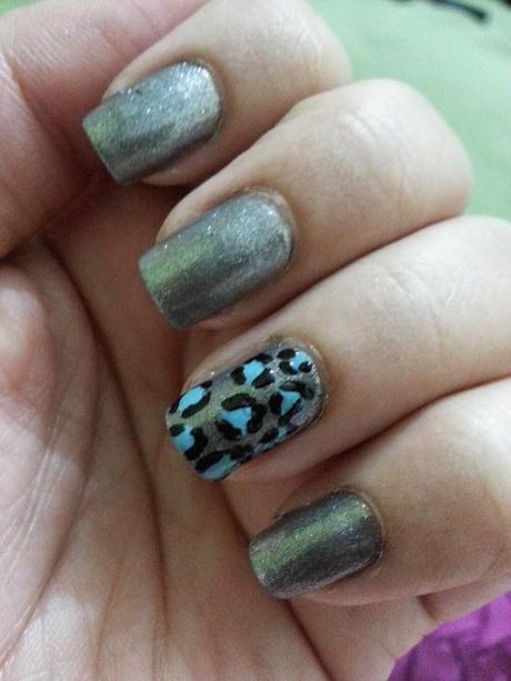 NOTD! Animal Print Nailart