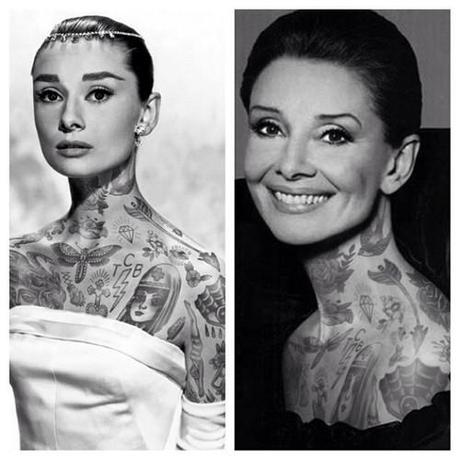 If Clean Cut Celebritites Had Tattoos