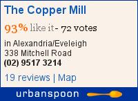 The Copper Mill on Urbanspoon