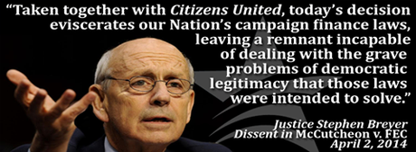 SCOTUS to the 99%: Screw you people Common Cause's photo.