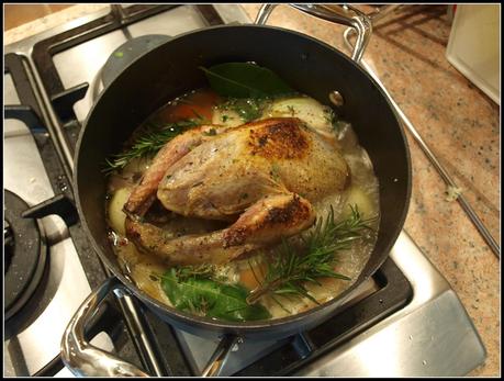 Pot roast pheasant