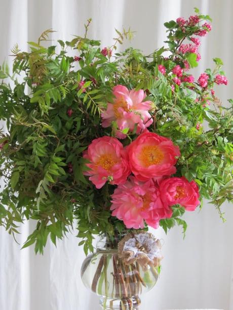 Peonies & Branches