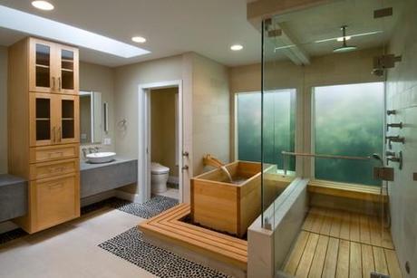 Wood Japanese Soaking Tub