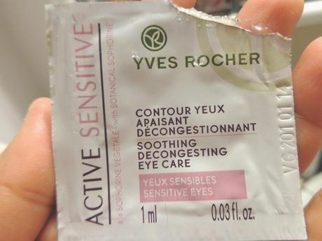 Puffy eyes? Here's something I found.. Yves Rocher Soothing Decongesting Eye Care [sample]