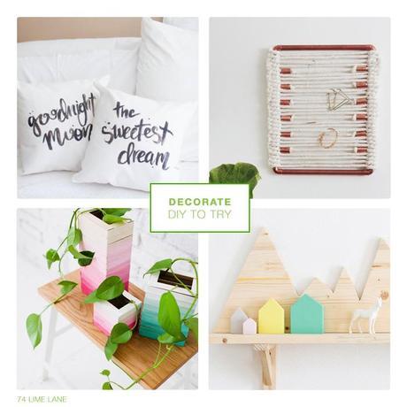 74 fun things // DIY decor 74 fun things // DIY decor