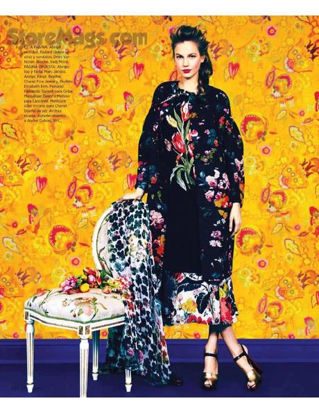 Elisabeth Erm For Harpers Bazaar Magazine, Mexico, April 2014